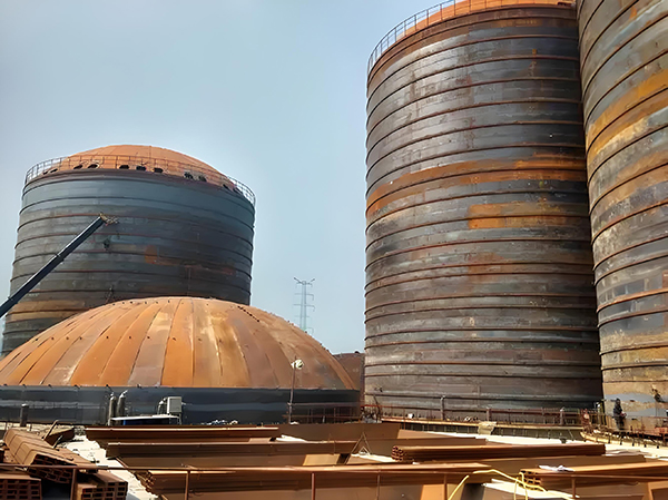 排浦镇焦粉钢板仓